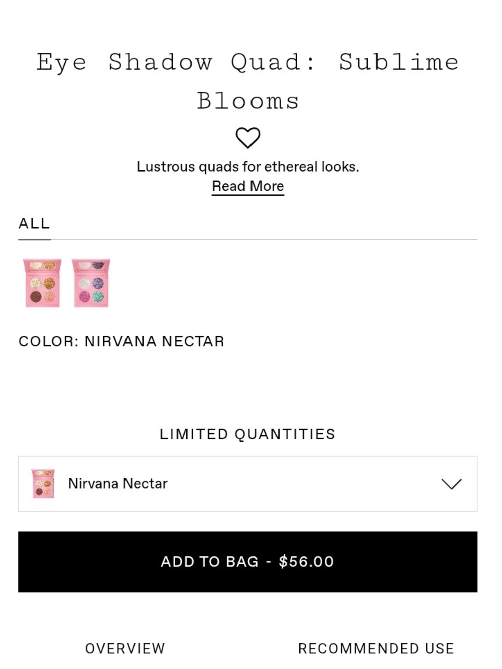 Pat McGrath Sublime Blooms Eye Shadow Quad - Pink - Picture 4 of 4
